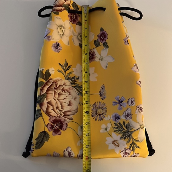 Triangl Yellow Floral Neoprene Backpack main image 5